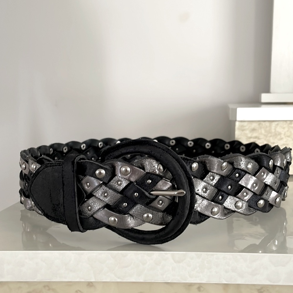 BEBE women leather belt